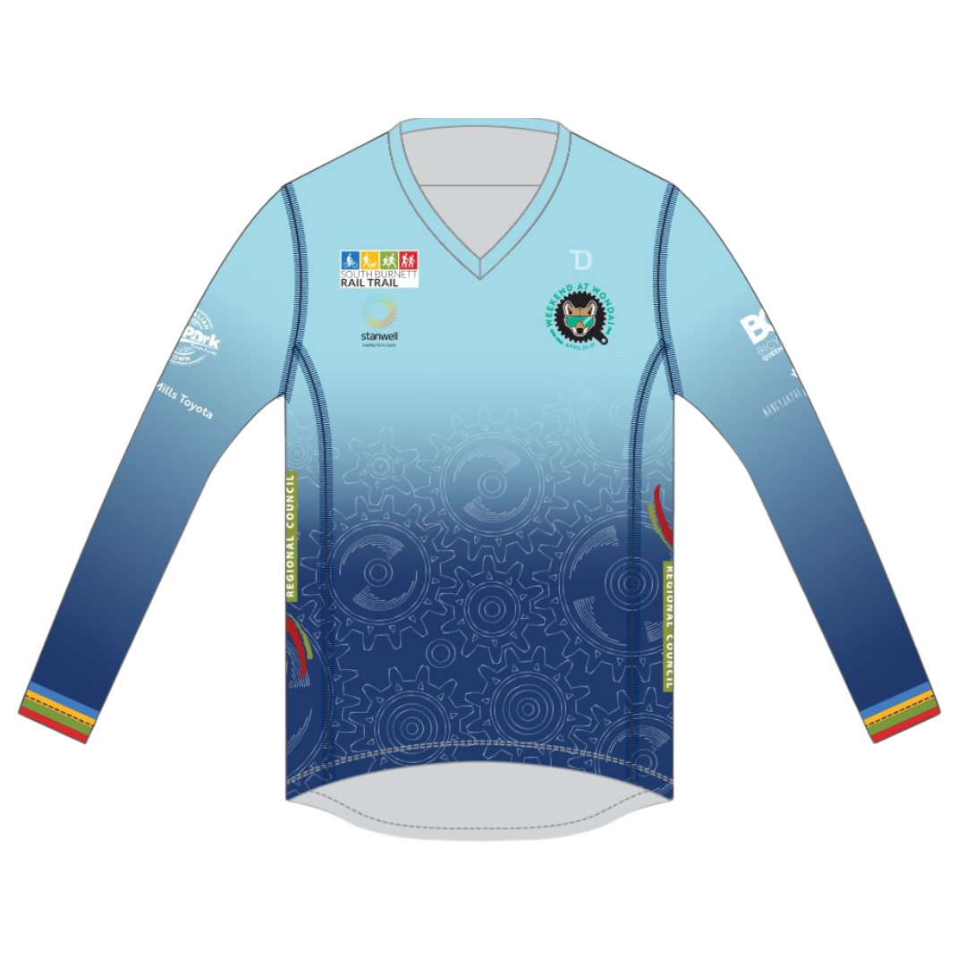 Core Long Sleeve Trail Jersey - V Neck