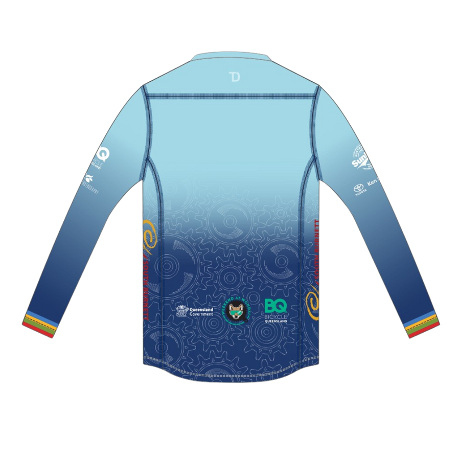 Core Long Sleeve Trail Jersey - V Neck